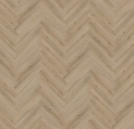 PVC Vloer Visgraat Dryback 07, Visgraat, Modern, Houtlook, Bruin, Nieuw, Ophalen of Verzenden