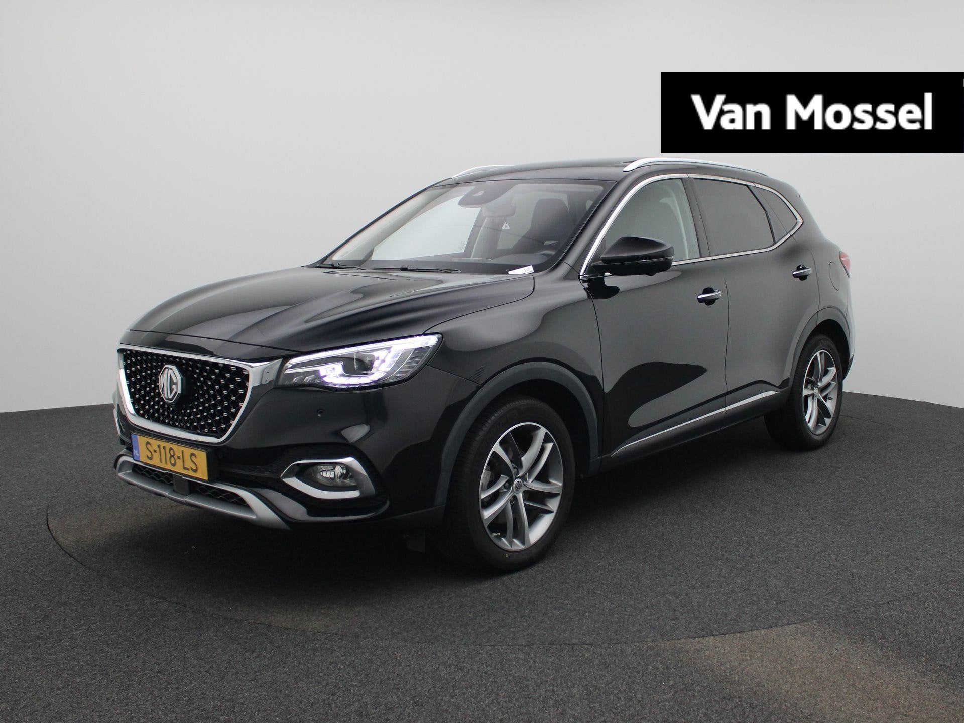 MG EHS 1.5 TGDI Luxury, Auto's, Gebruikt, 4 cilinders, Zwart, 1500 cc