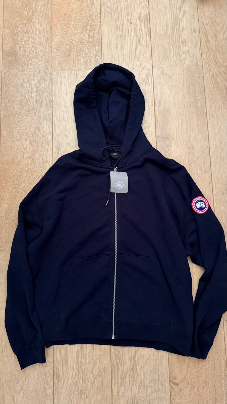Hoodie Canada Goose, Ophalen of Verzenden, Nieuw, Maat 48/50 (M), Blauw