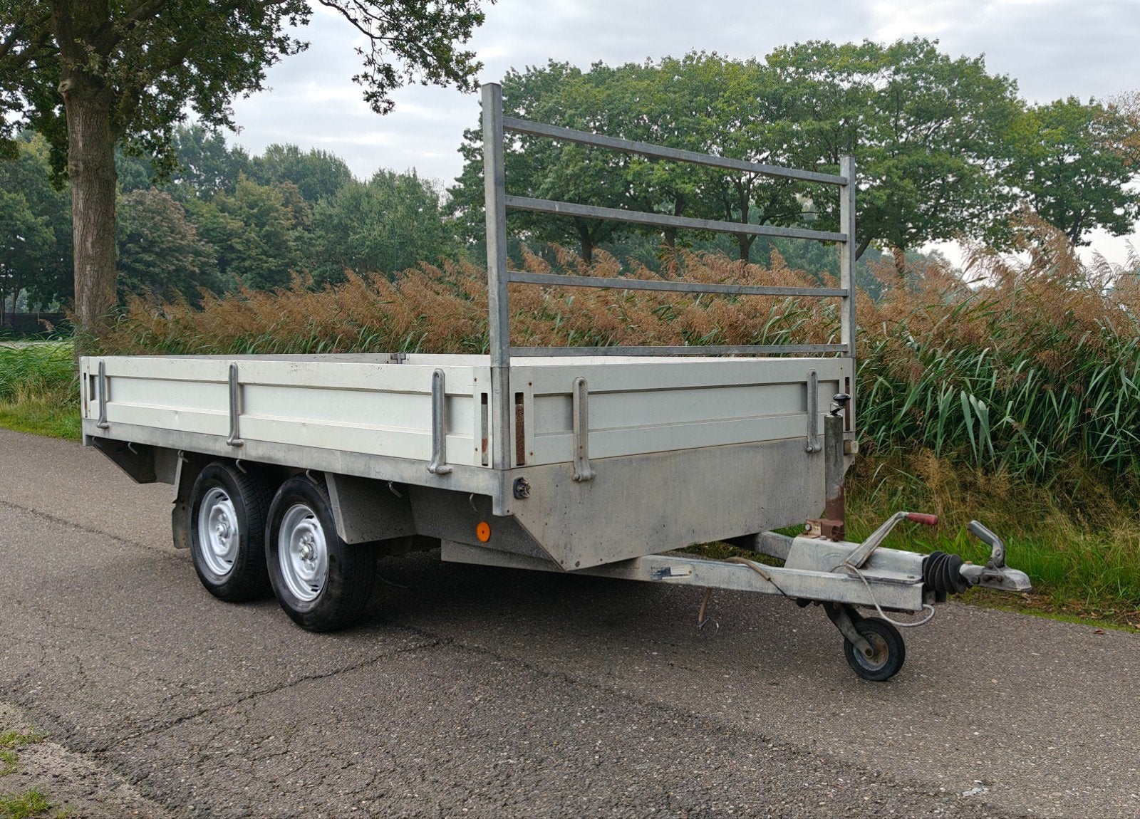 Anssems plateauwagen aanhanger 2000kg 180x330, Ophalen, ., ., Gebruikt