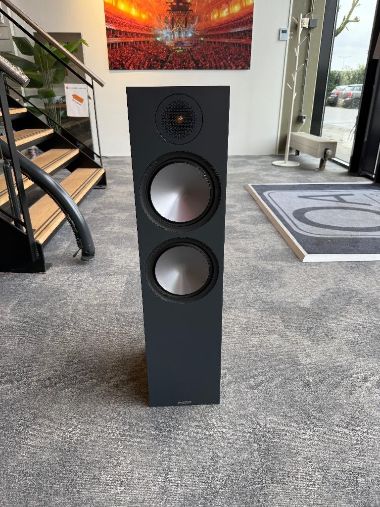 Monitor Audio Bronze 500 -Walnut- (Single speaker / 1 stuk), Overige merken, Gebruikt, Overige typen, Ophalen of Verzenden