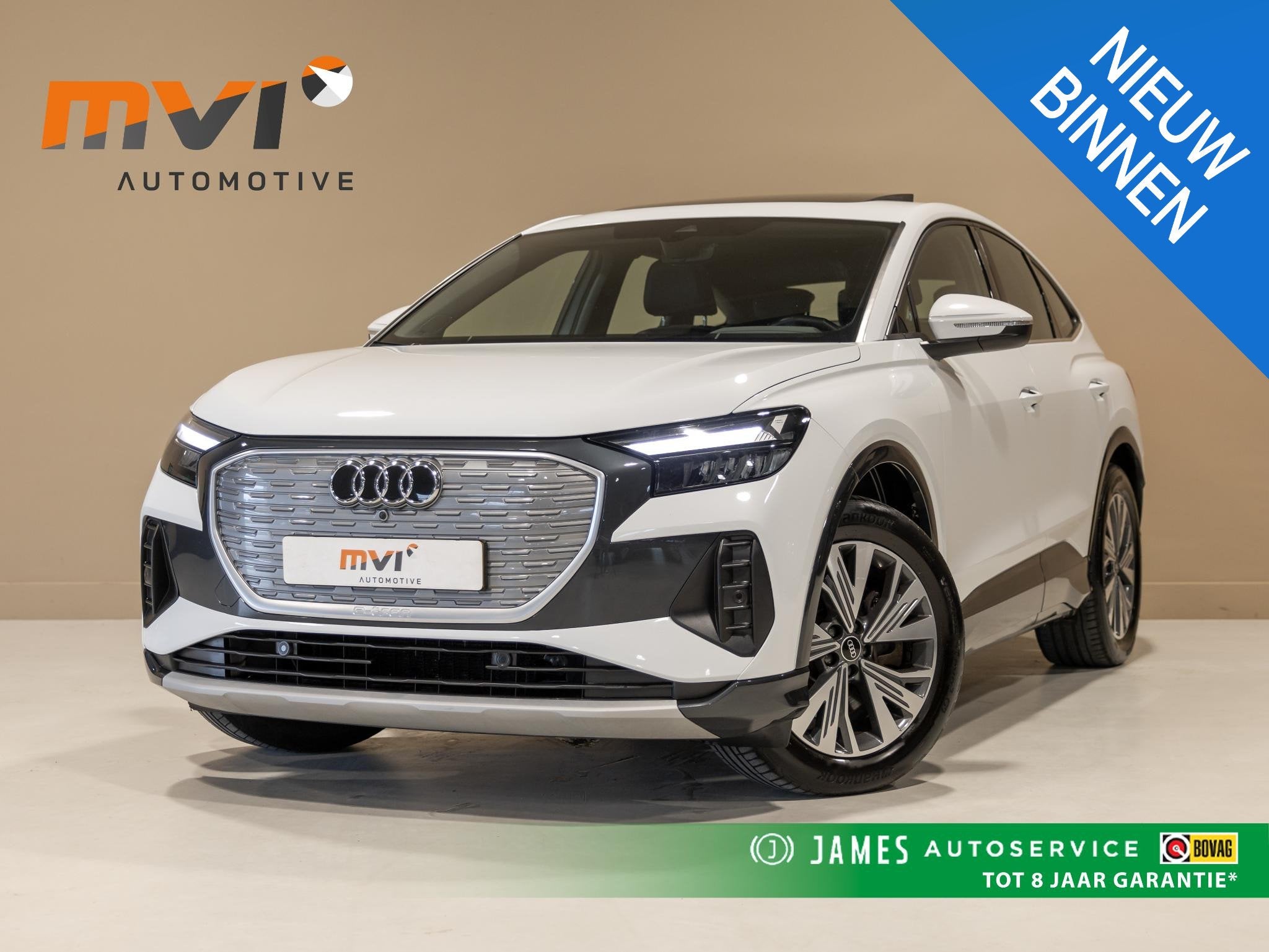 Audi Q4 Sportback e-tron 40 S edition 77 kWh SOH 93% / 204pk, Automaat, Dealer onderhouden, Achterwielaandrijving, Gebruikt