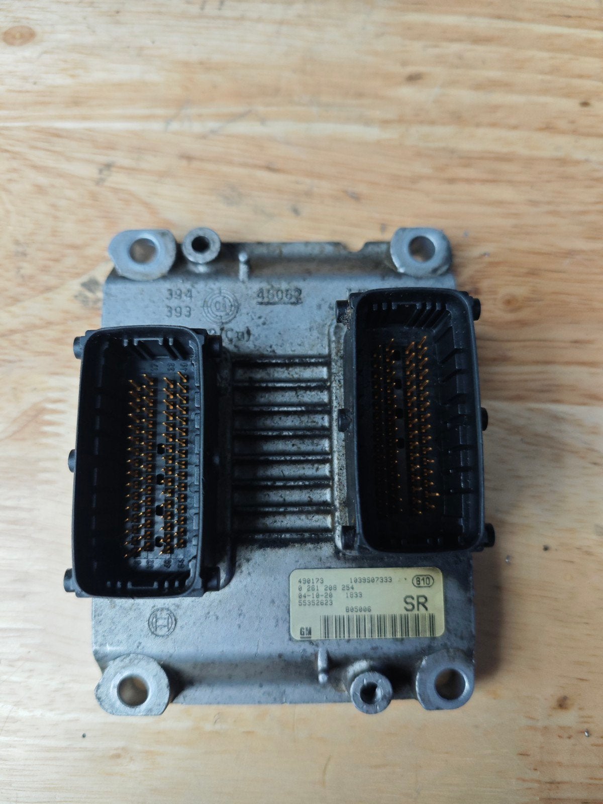 Opel ECU 0261208254 | Plug and Play | Startonderbreking vrij, Auto-onderdelen, Ophalen of Verzenden, Gebruikt, Opel