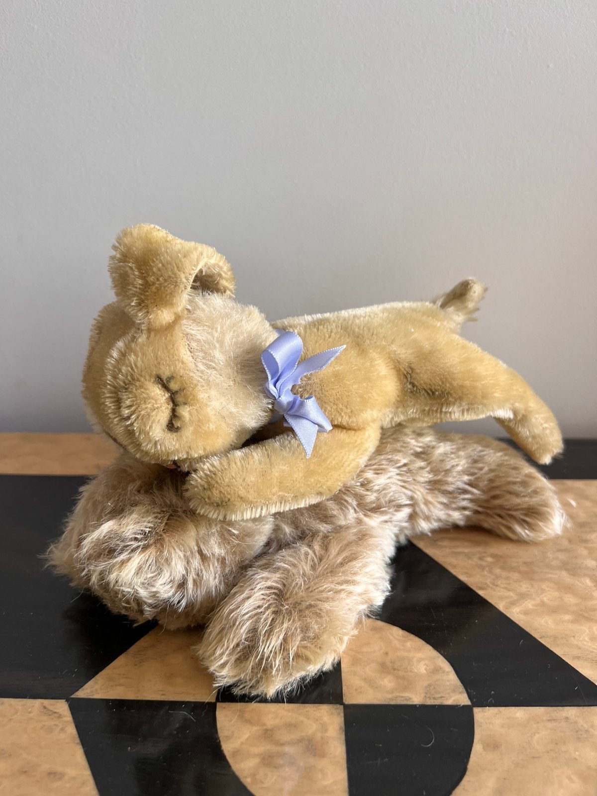 Floppy Hansy en Floppy Zotty van Steiff, Ophalen of Verzenden, Gebruikt, Stoffen beer, Steiff