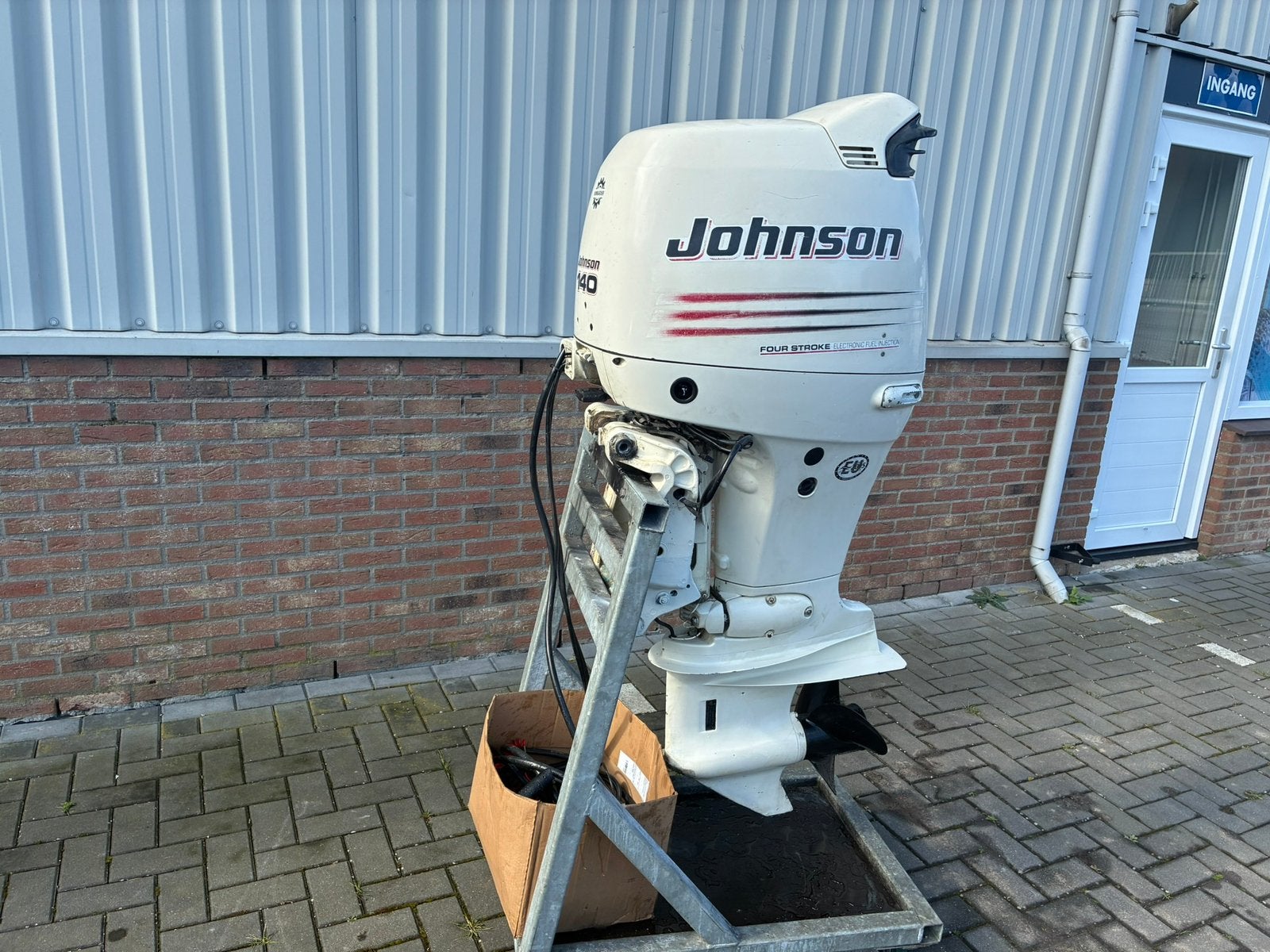 Johnson / Suzuki 140 pk takt EFI,, Powertrim, vaarklaar !, Watersport en Boten, Honda, Viertaktmotor, Ophalen of Verzenden, Info@acwatersport.nl