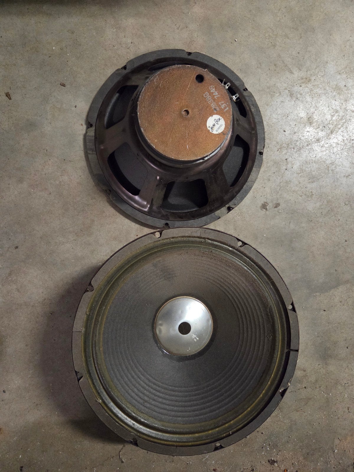 4 grote gitaar speakers Gebruikt, Audio, Tv en Foto, Overige merken, Gebruikt, Overige typen, Ophalen of Verzenden