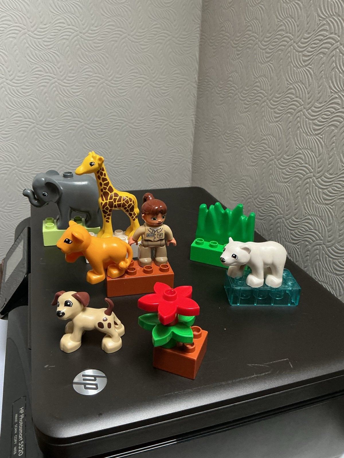 LEGO Duplo Zoo Dierenfiguren Set - 15-delig, Ophalen of Verzenden, Zo goed als nieuw, Overige merken