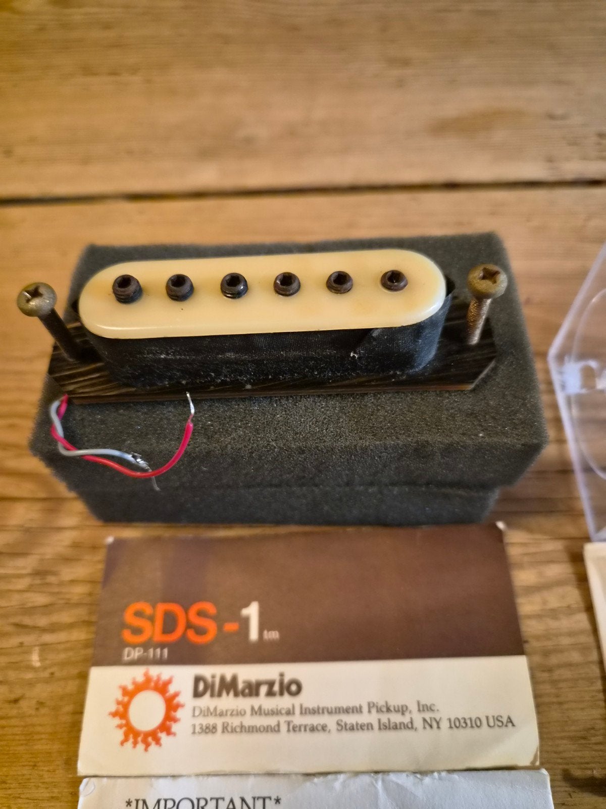 Vintage Pickup DiMarzio SDS-1 + DiMarzio Super 2 DP104, Ophalen of Verzenden, Gebruikt, Elektrische gitaar