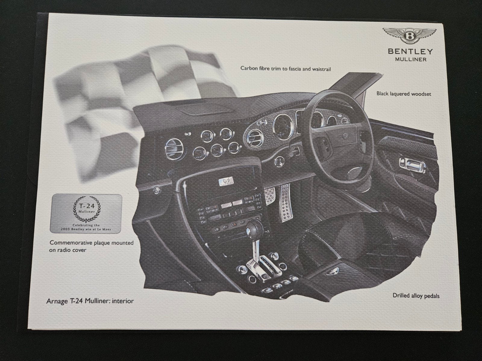 Brochure map Bentley Mulliner / Rolls-Royce Concours 2000, Ophalen of Verzenden, Zo goed als nieuw, Overige merken