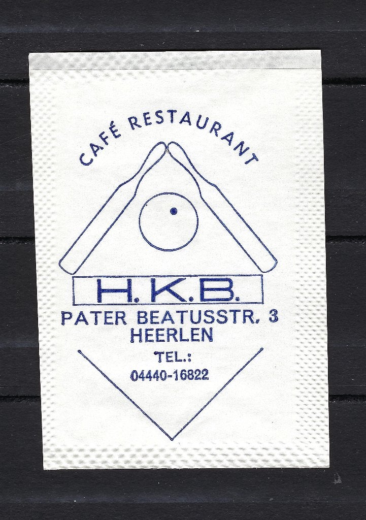 118 Heerlen cafe rest HKB, Ophalen of Verzenden, Nederland