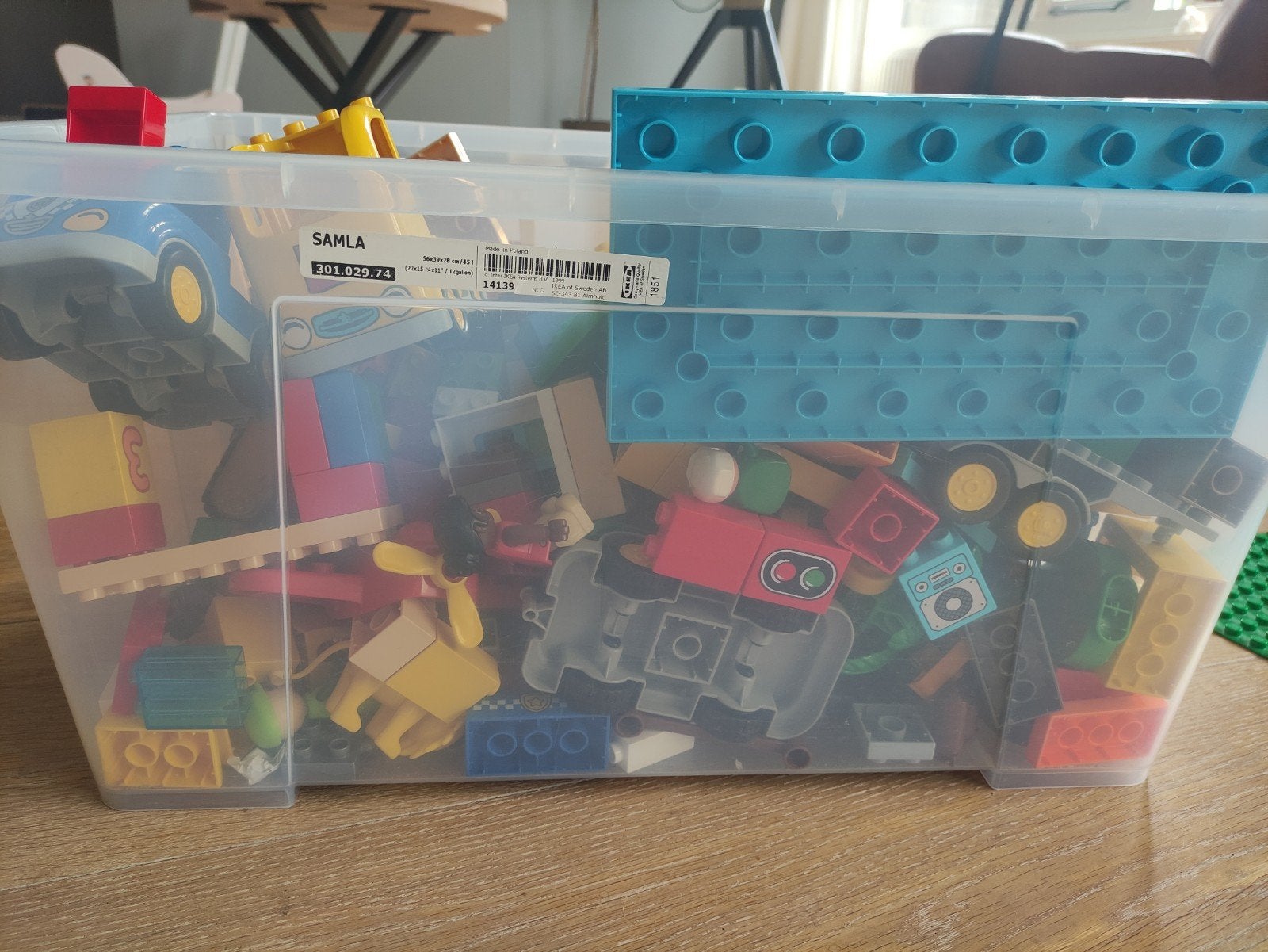Duplo inclusief bouwplaat, Ophalen, Zo goed als nieuw