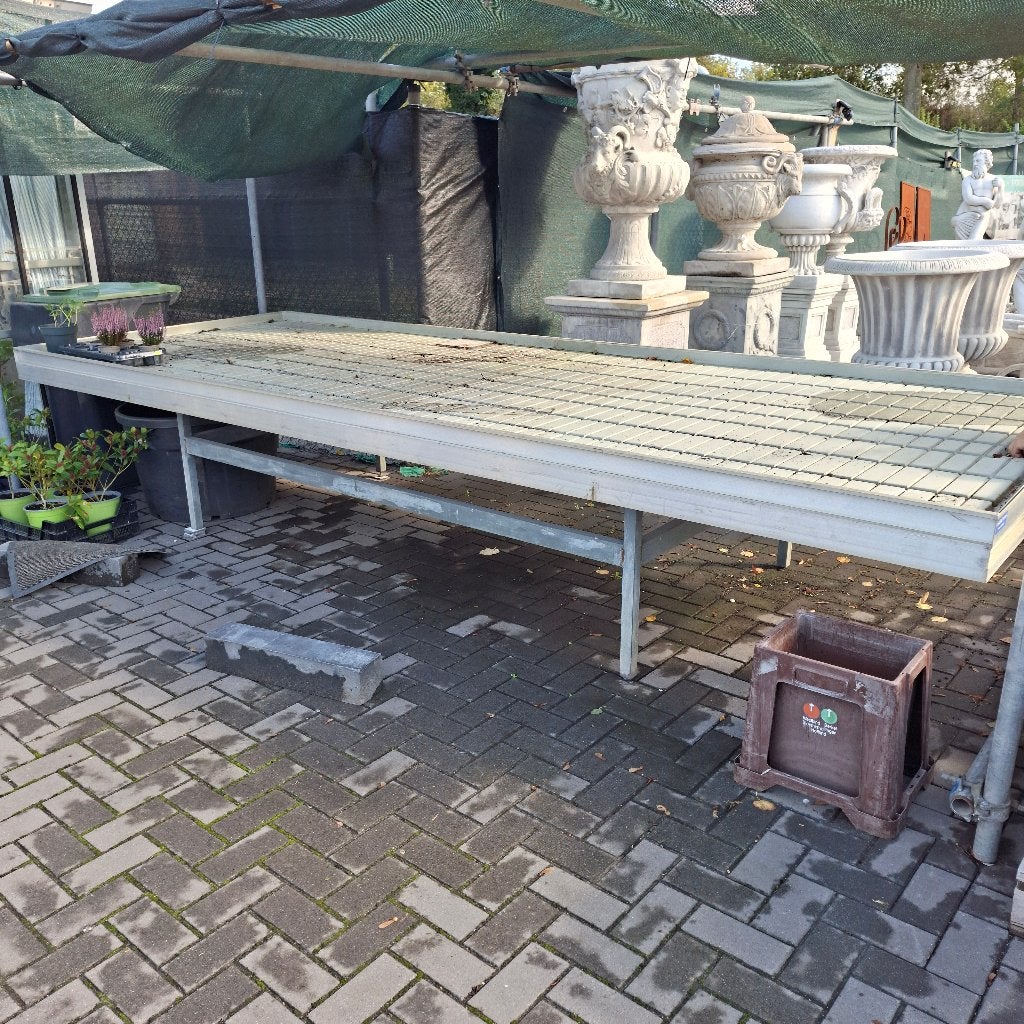 Kweektafel / eb- en vloedtafel voor planten – 425 x 161 cm, Ophalen, Gebruikt, Kweeklamp