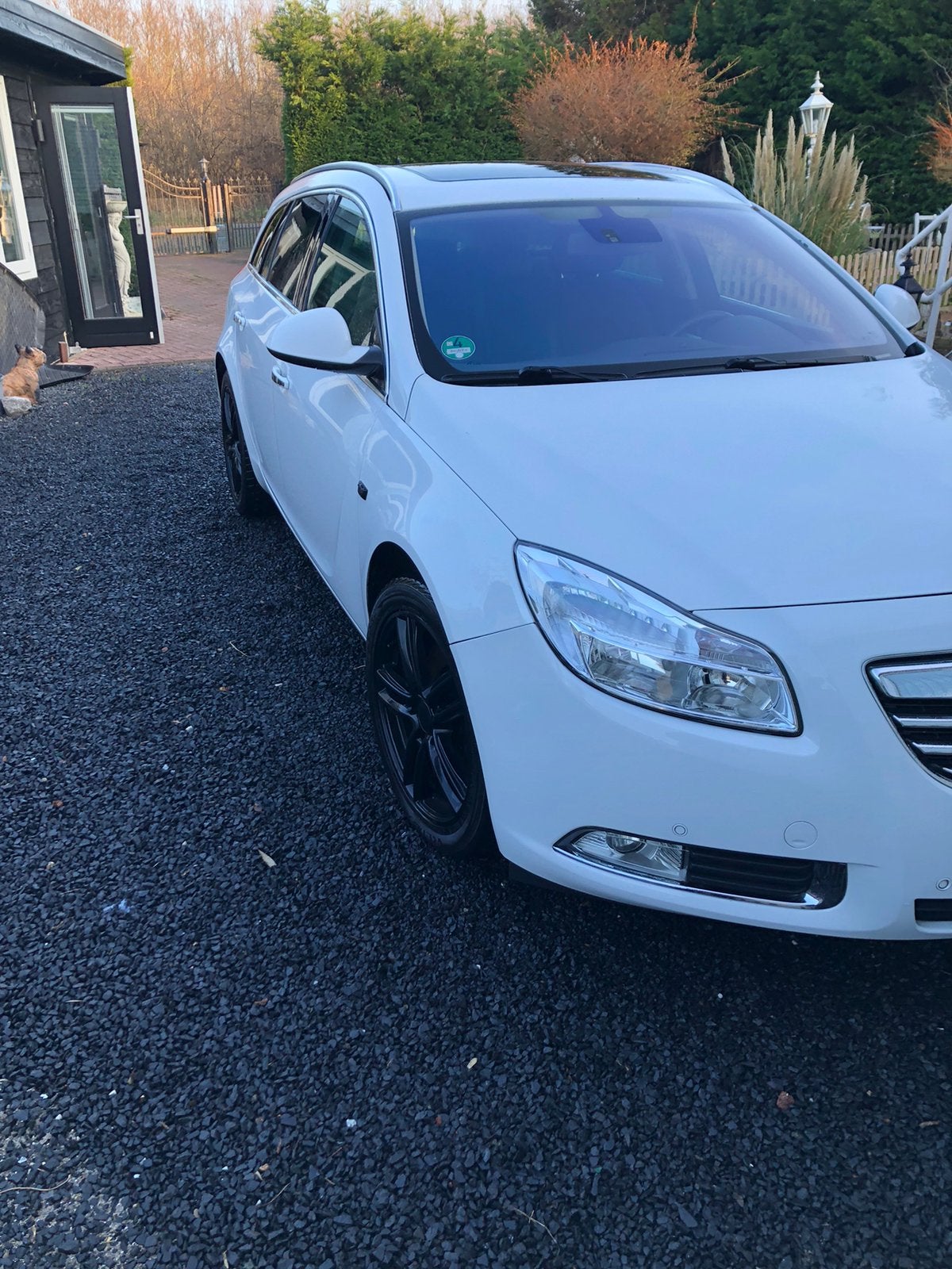 Opel Insignia 2.8 Turbo Sports Tourer 4X4 AUT 2009 Wit, Auto's, Opel, Automaat, Origineel Nederlands, Vierwielaandrijving, Particulier