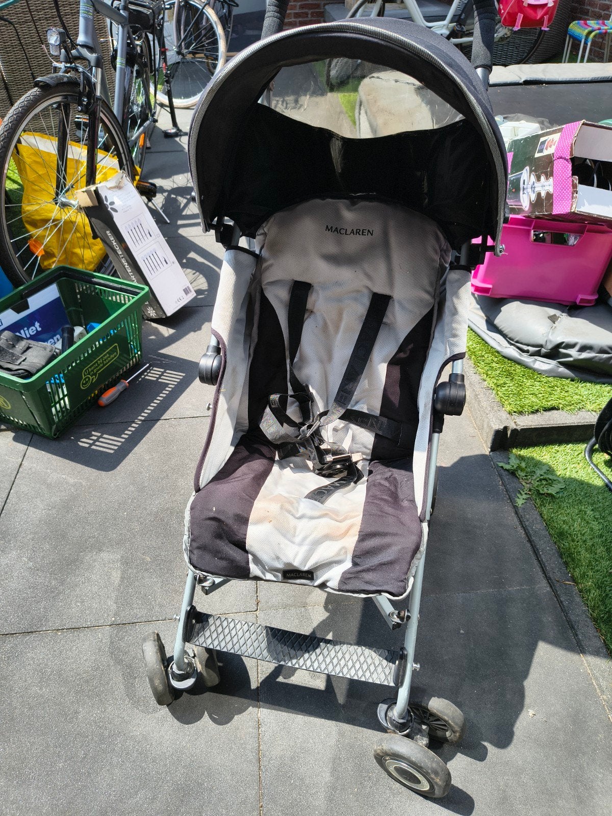 Maclaren Opvouwbare Buggy - Handig en Compact, Kinderen en Baby's, Buggy's, Ophalen of Verzenden, Gebruikt, Maclaren, Verstelbare rugleuning