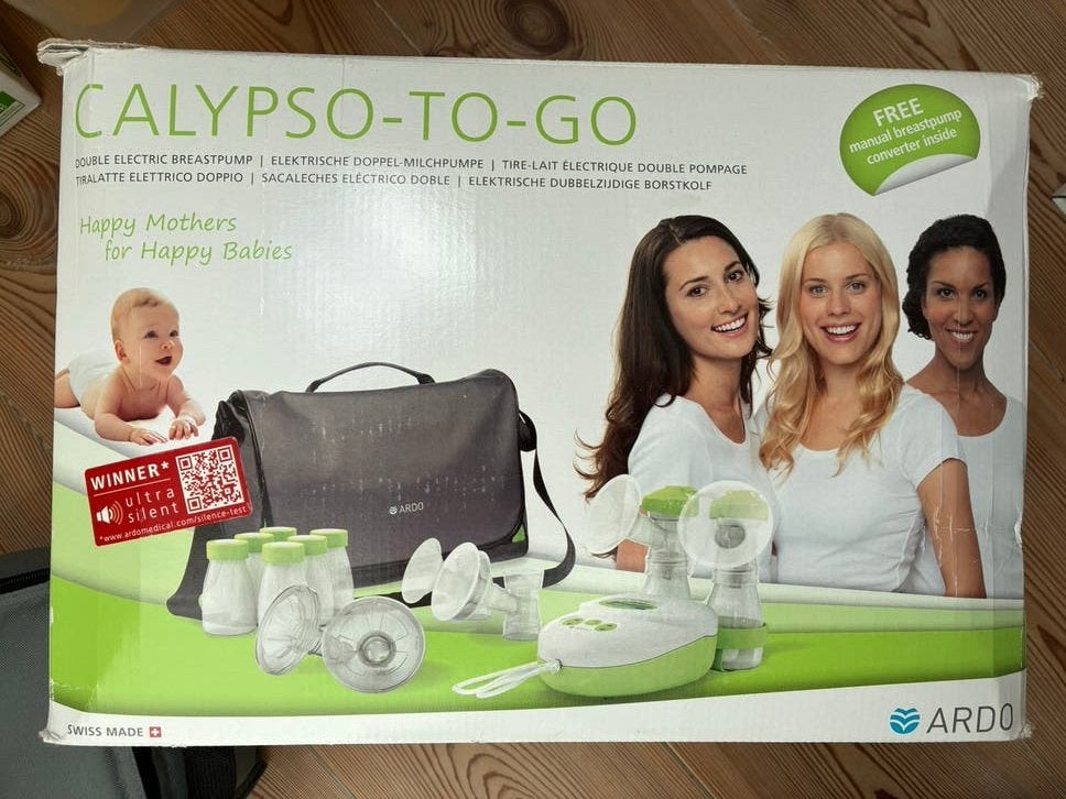 ARDO - Calypso to-go set met borstkolf, Ophalen of Verzenden, Zo goed als nieuw, Borstkolf