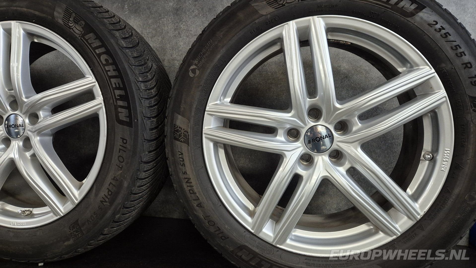 19 inch velgen Volvo XC90 XC60 winterbanden, 19 inch, Gebruikt, -, -
