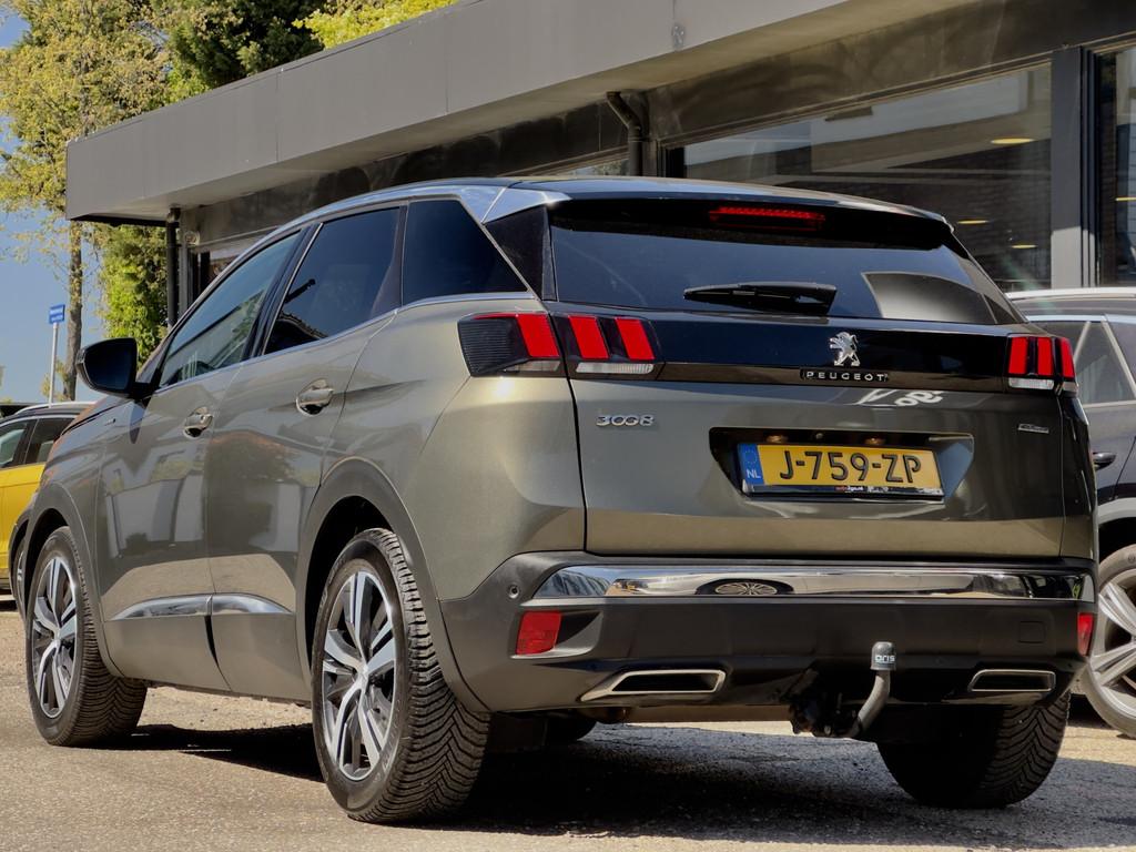 Peugeot 3008 1.6 e AUT6 GT-LINE LEDER NAVI CAMERA DIGI-DASH, Auto's, Euro 6, 4 cilinders, Leder en Stof, 1275 kg