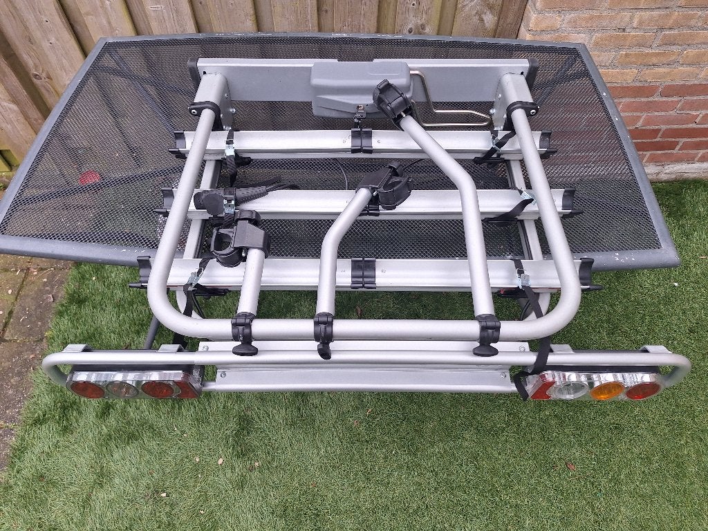 Fietsendrager fabbri, 3 fietsen, Ophalen, 3 fietsen of meer, Zo goed als nieuw, Trekhaakdrager