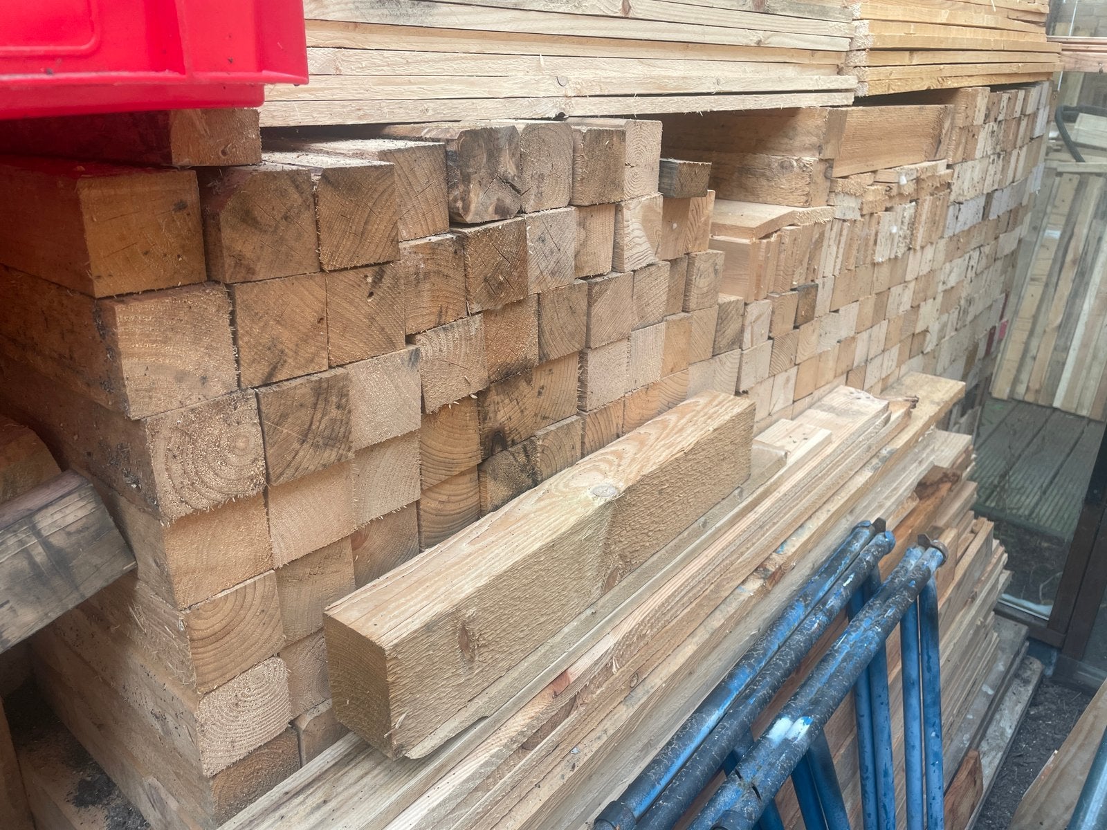 Te koop 10 Kub haardhout, 6 m³ of meer, Ophalen, Blokken