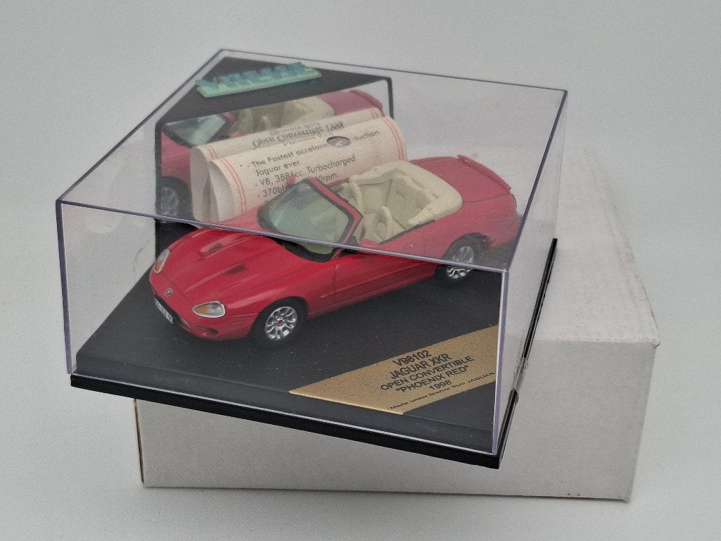 Jaguar XKR convertible (1998) - Vitesse 1/43, Verzenden, Zo goed als nieuw, Auto, Overige merken