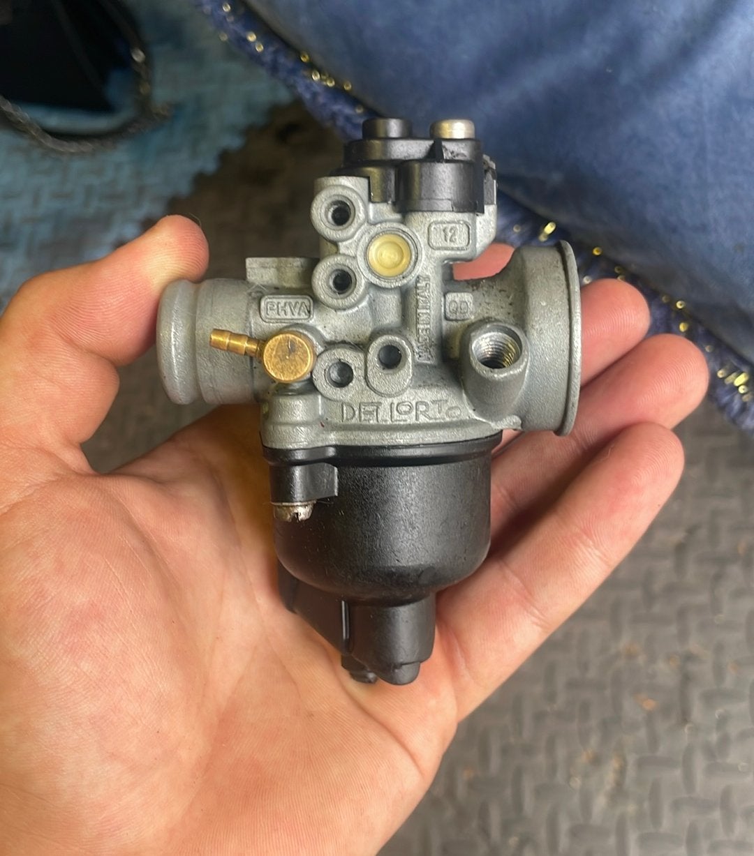Dellortho 12mm carburateur Orgineel, Ophalen of Verzenden, Gebruikt, Carburateur