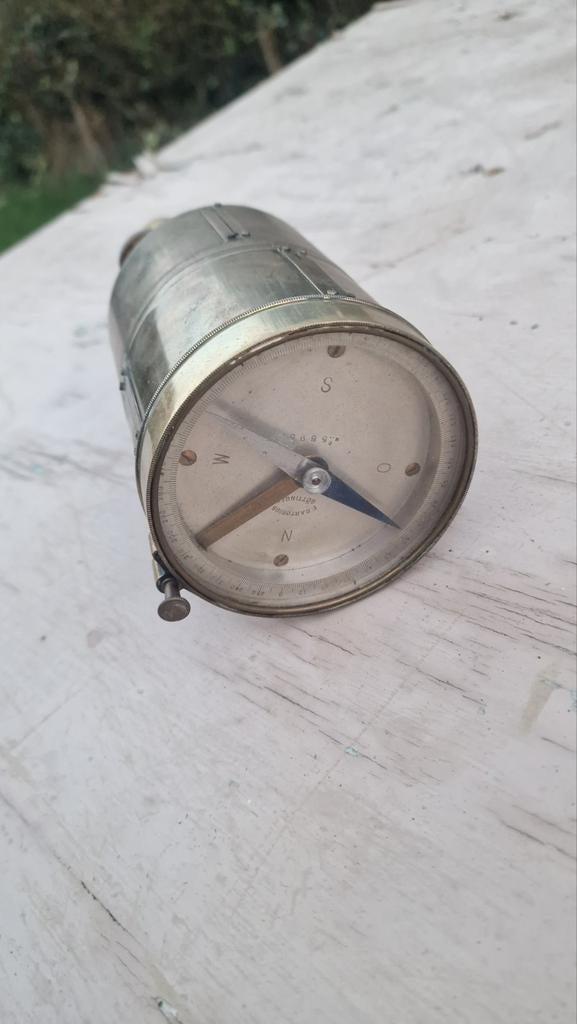 Antiek Messing Kompas - Maritiem Navigatie Instrument, Ophalen