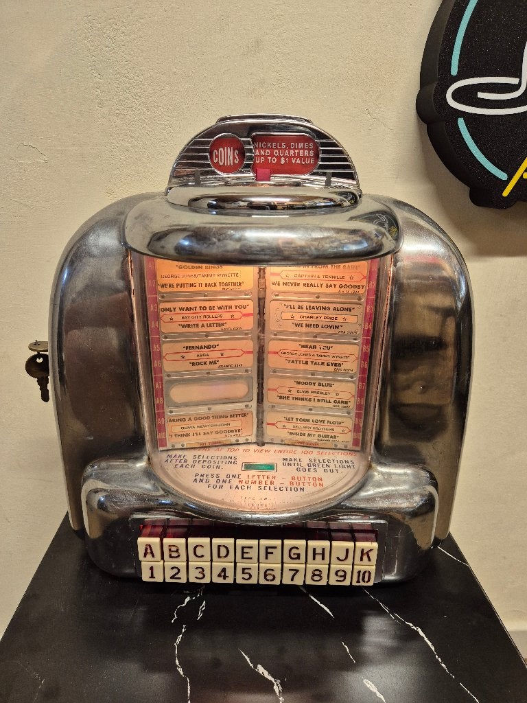 Seeburg 3W1 met MP3 speler, Ophalen, Gebruikt, 1950 tot 1960, Seeburg