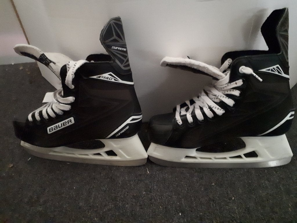Bauer Suprême s 140 maat 42 ijshockeyschaatsen, Sport en Fitness, Schaatsen, Ophalen, Gebruikt, Bauer, IJshockeyschaatsen