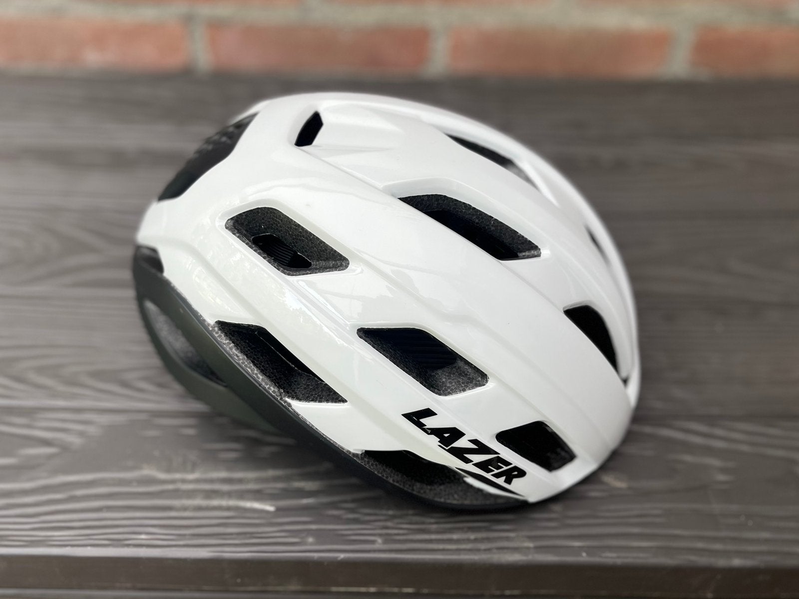 Lazer Strada Kintecore Wit Maat L ZGAN, Lazer, Ophalen of Verzenden, Zo goed als nieuw, L