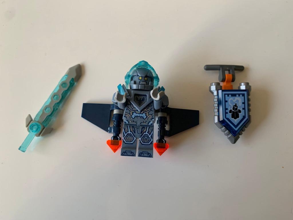 Lego Nexo Knights NEX106: (Stone) Clay Moorington, Ophalen of Verzenden, Zo goed als nieuw, Losse stenen, Lego