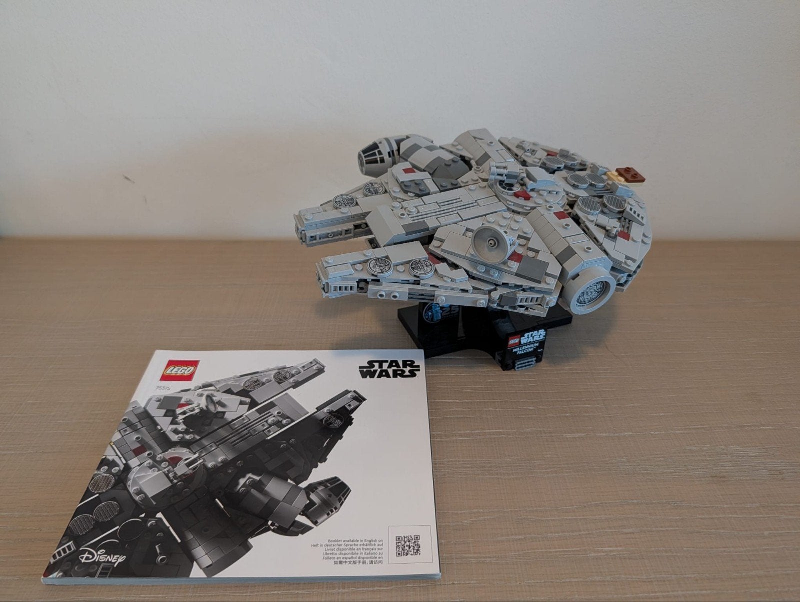 LEGO Star Wars 75375 - Millennium Falcon - zo goed als nieuw, Star Wars, Lego, Zo goed als nieuw, Complete set
