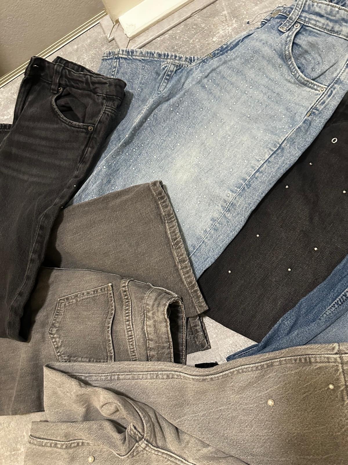 Spijkerbroeken pakket Zara/Primark/H&M - Maten 152 en 158, Kinderen en Baby's, Kinderkleding | Maat 152, Ophalen of Verzenden
