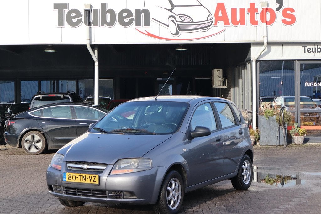 Chevrolet Kalos 1.2 Ace Elektrische ramen, APK tot en met 12, Auto's, Voorwielaandrijving, 1150 cc, Stof, 965 kg