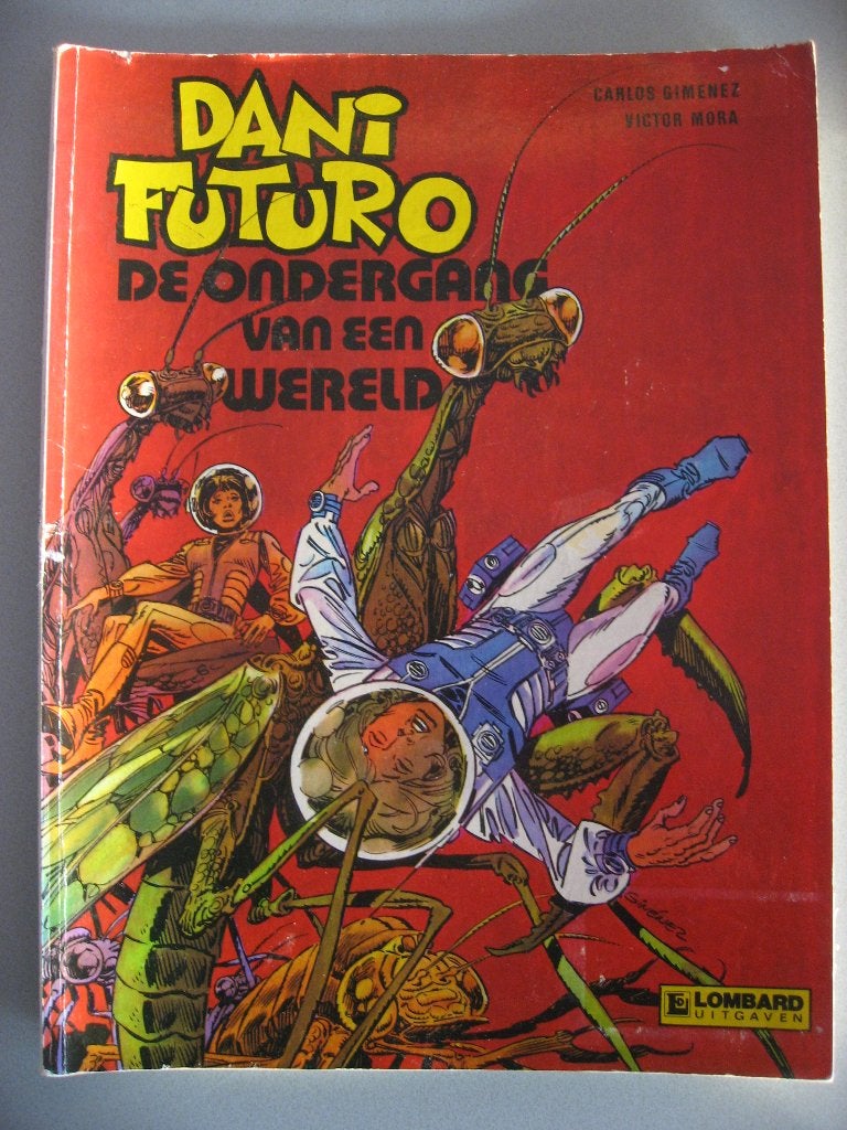 Dani Futuro. Nr 4 De ondergang van een wereld. 1982, Eén stripboek, Ophalen of Verzenden, Gelezen
