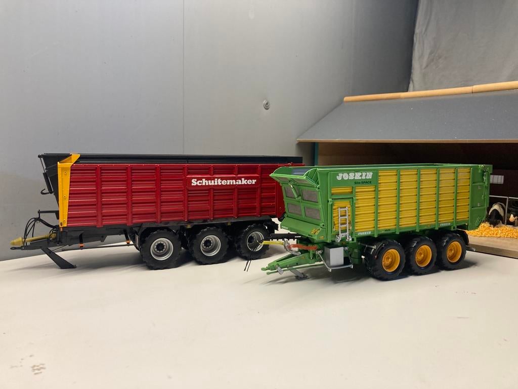 2 dikke silagewagens, Ophalen of Verzenden, Zo goed als nieuw, Tractor of Landbouw, Overige merken