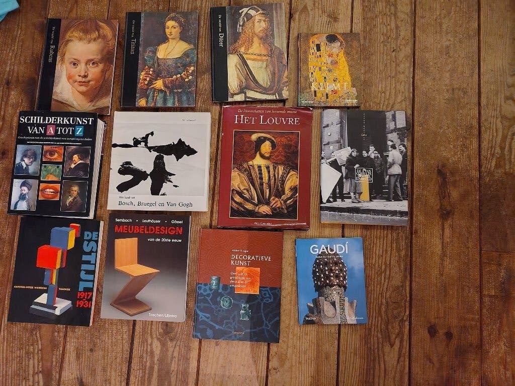 Verschillende Kunstboeken, Ophalen of Verzenden, Gelezen, Schilder- en Tekenkunst, Diverse auteurs