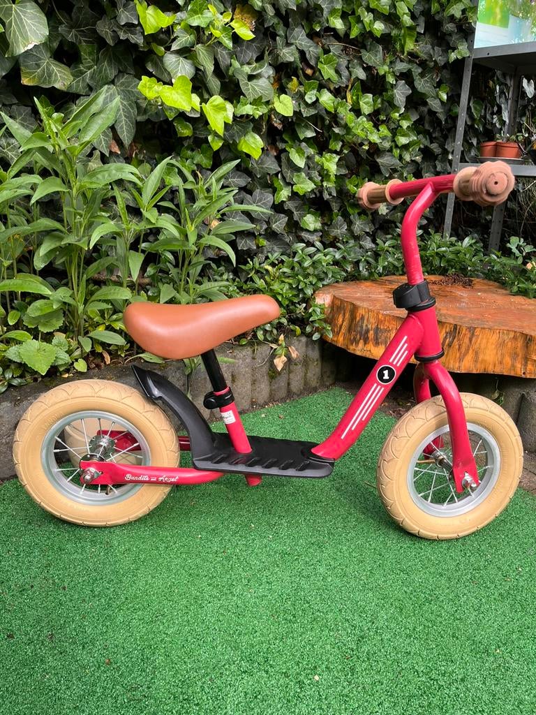Loopfiets Bandits and Angel, Ophalen, Zo goed als nieuw, Minder dan 16 inch