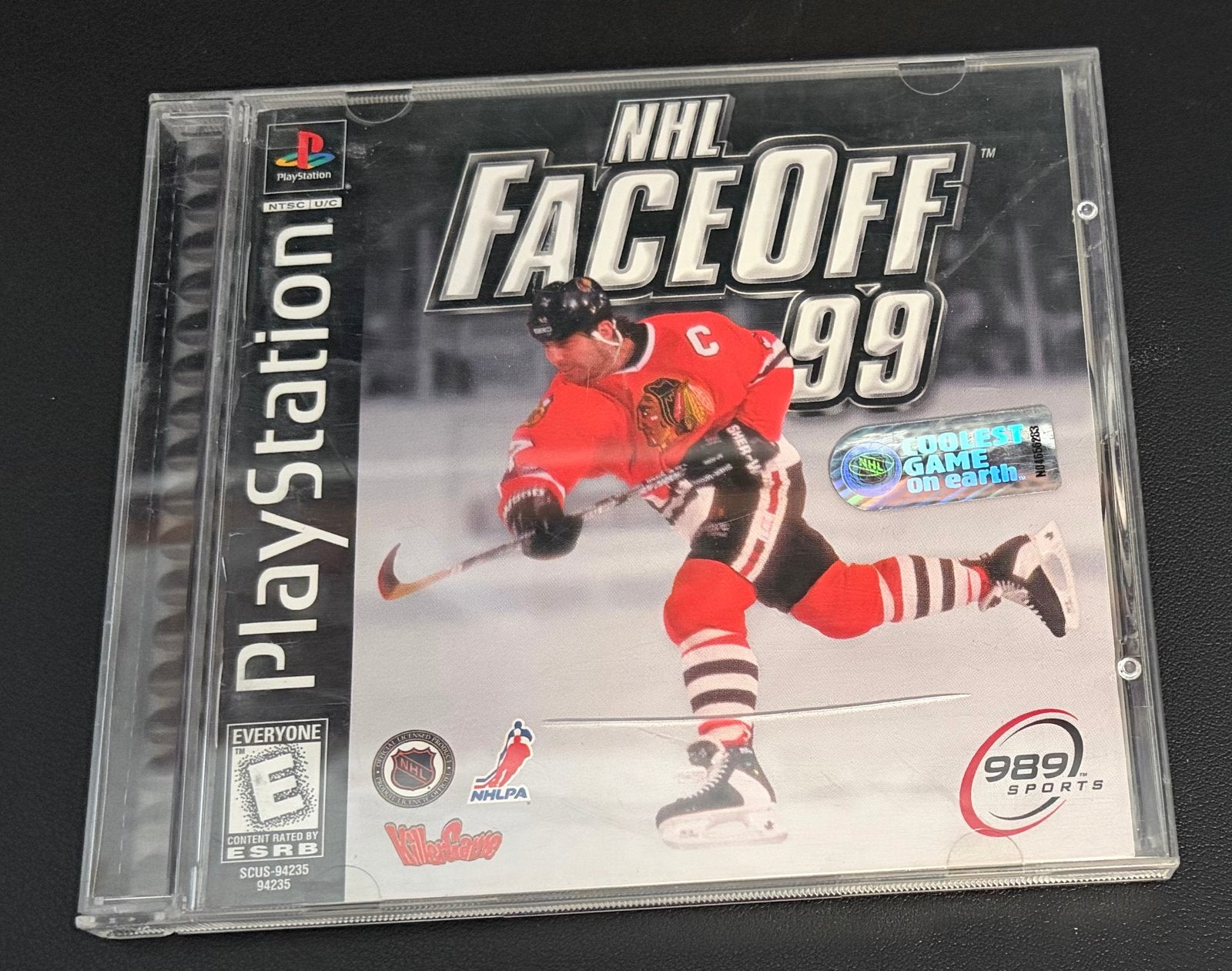 NHL FaceOff 99 - PlayStation 1 (NTSC/UC), Gebruikt, 1 speler, Ophalen of Verzenden, Vanaf 3 jaar
