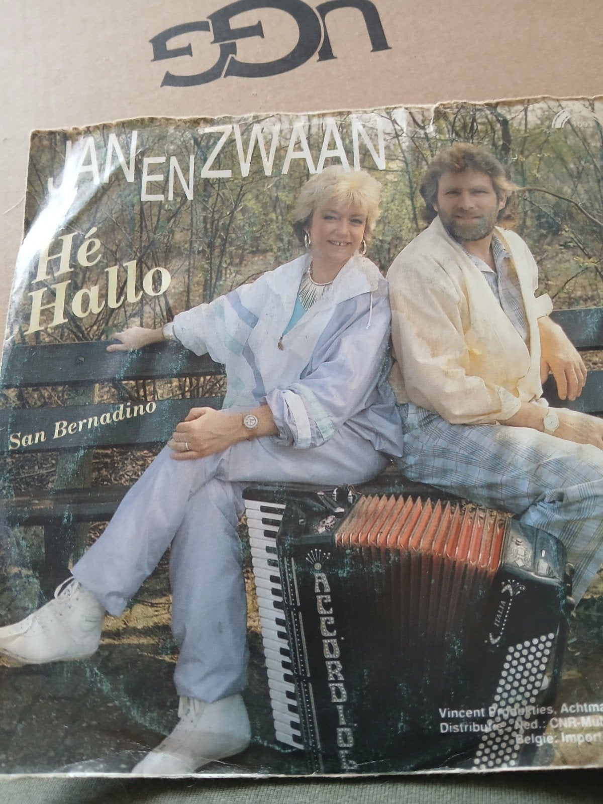 jan en zwaan he hallo, Verzenden, Zo goed als nieuw, Overige formaten, Levenslied of Smartlap
