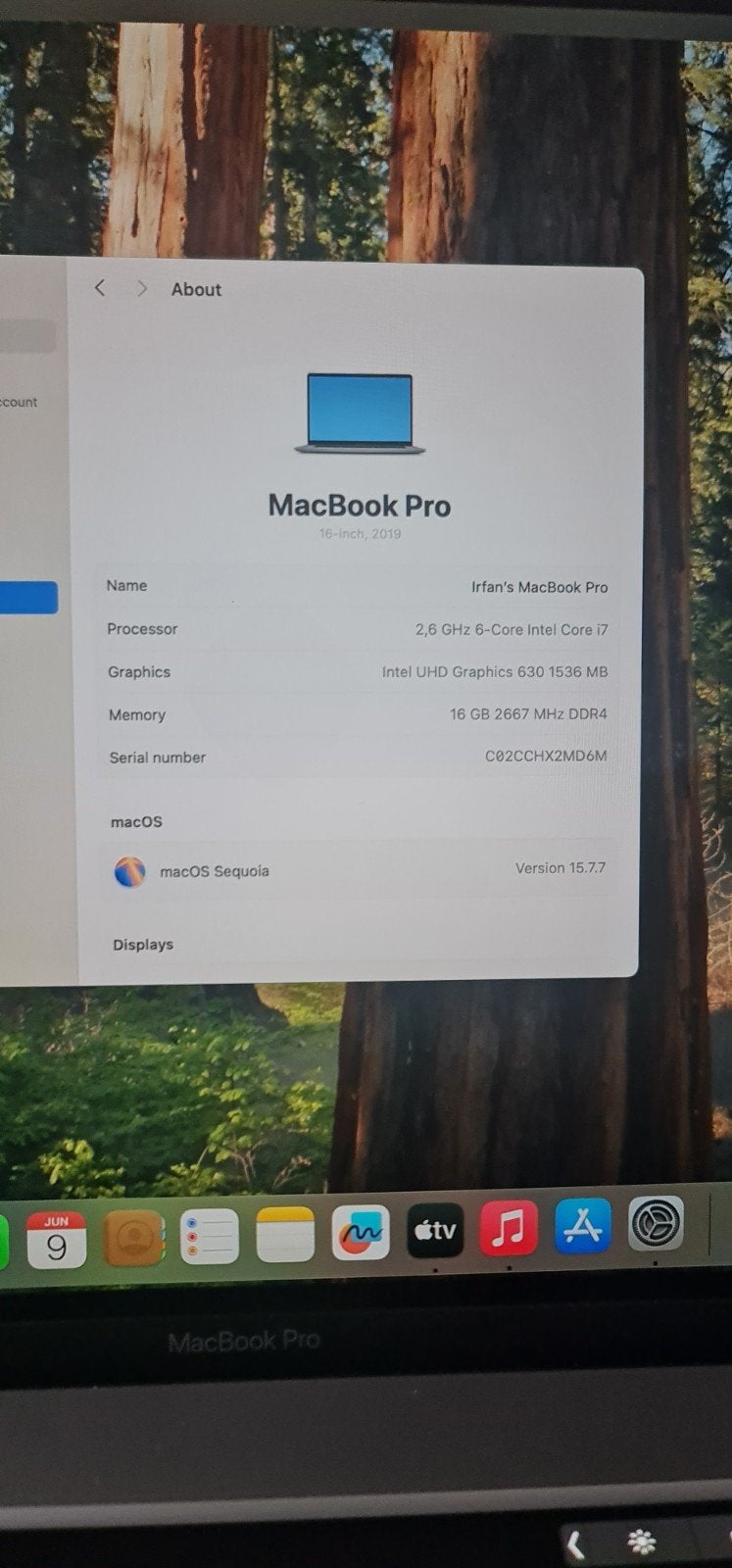 MacBook Pro 16-inch 2019, i7, 16GB RAM, 2.6 GHz, Ophalen of Verzenden