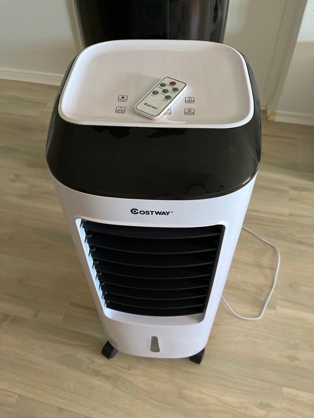 Costway Mobiele Airco met Afstandsbediening en Timer, Ophalen, Gebruikt, Minder dan 60 m³, 3 snelheden of meer
