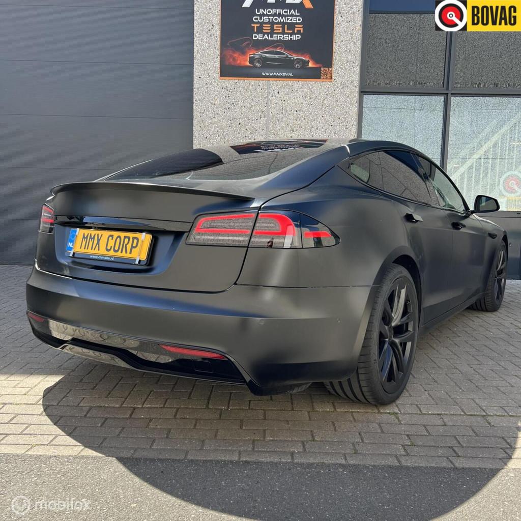Model S Plaid 2.1s/100 SATIN BLACK IAP CUSTOM STEERING WHEEL, Automaat, 2165 kg, Model S, 600 km