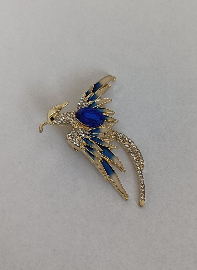 Feniks broche, Sieraden, Tassen en Uiterlijk, Overige materialen, 4 tot 7 cm, Overige kleuren, Nieuw