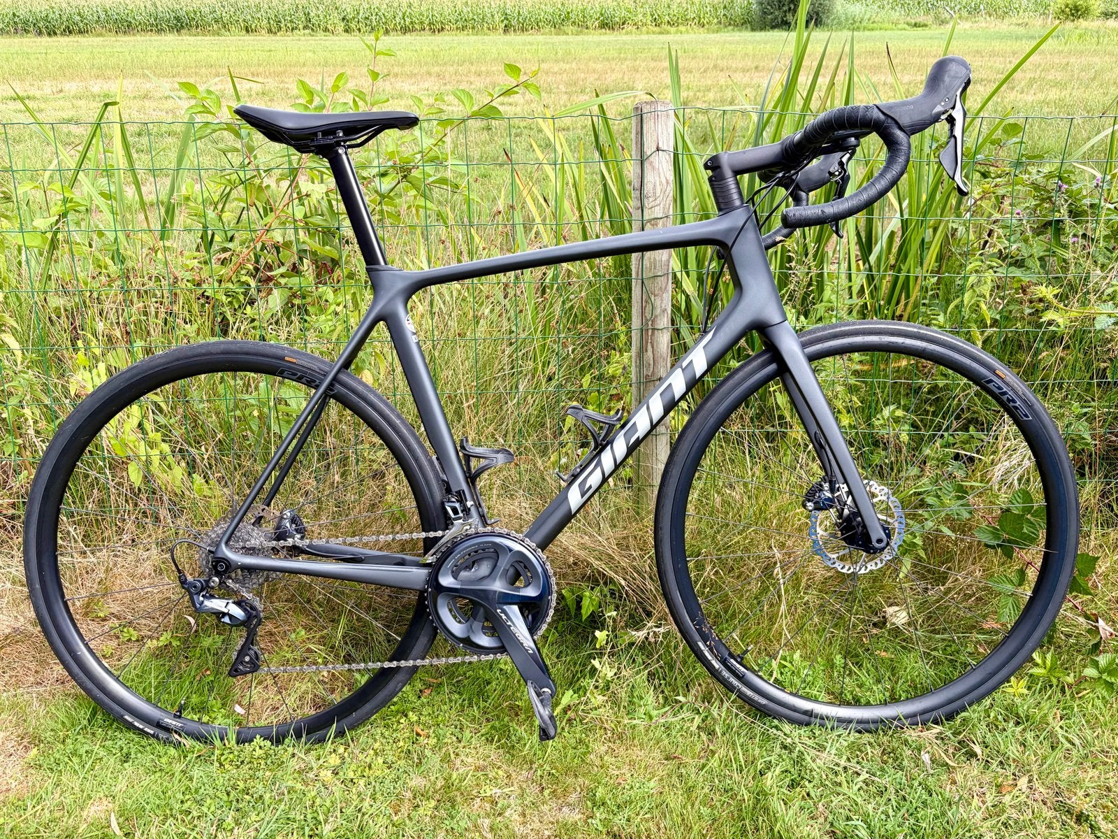 Giant TCR Advanced Pro Disc 1 Ultegra - Maat L - Carbon, Fietsen en Brommers, Fietsen | Racefietsen, Ophalen, 28 inch, Carbon