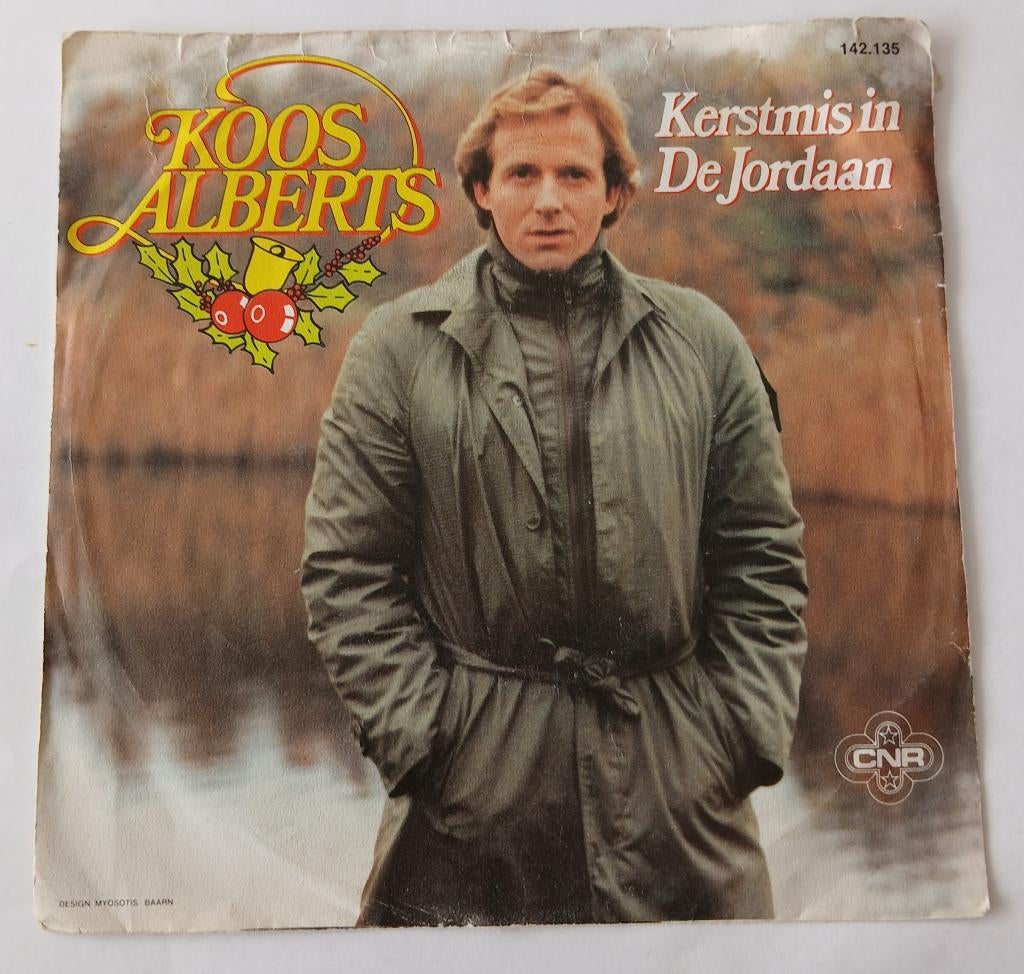 Koos Alberts - Kerstmis in De Jordaan, Cd's en Dvd's, Vinyl Singles, Gebruikt, Nederlandstalig, Ophalen of Verzenden