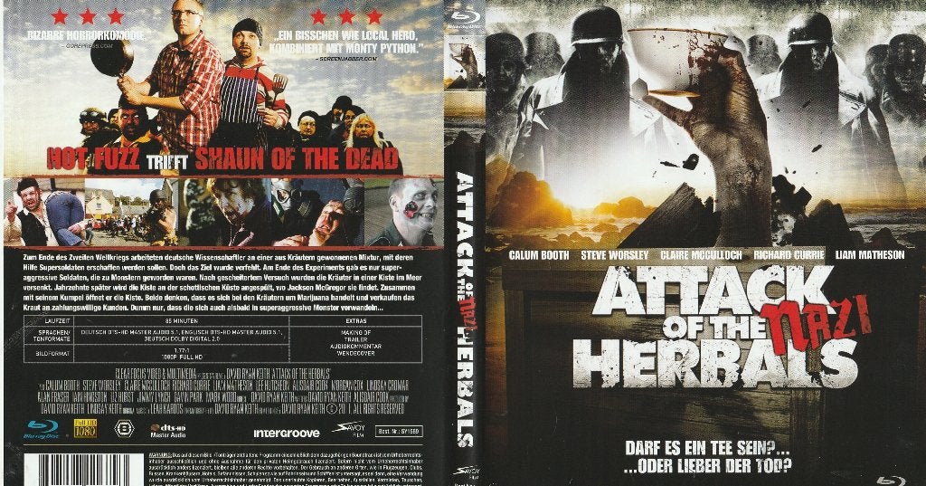 Attack of the nazi herbals blu ray ( engels - duits ), Ophalen of Verzenden, Zo goed als nieuw, Actie