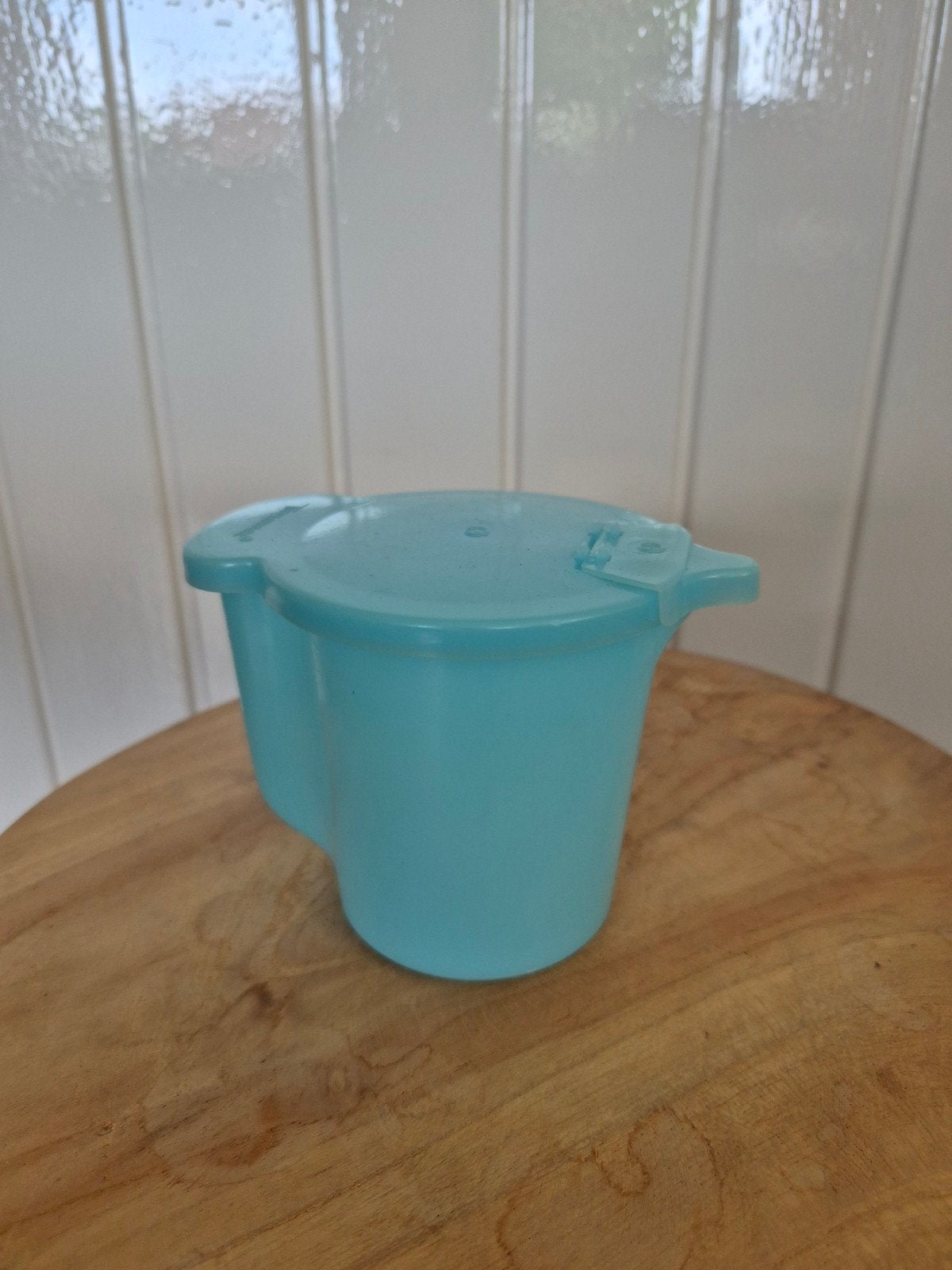 Tupperware kannetje vintage lichtblauw, Ophalen of Verzenden