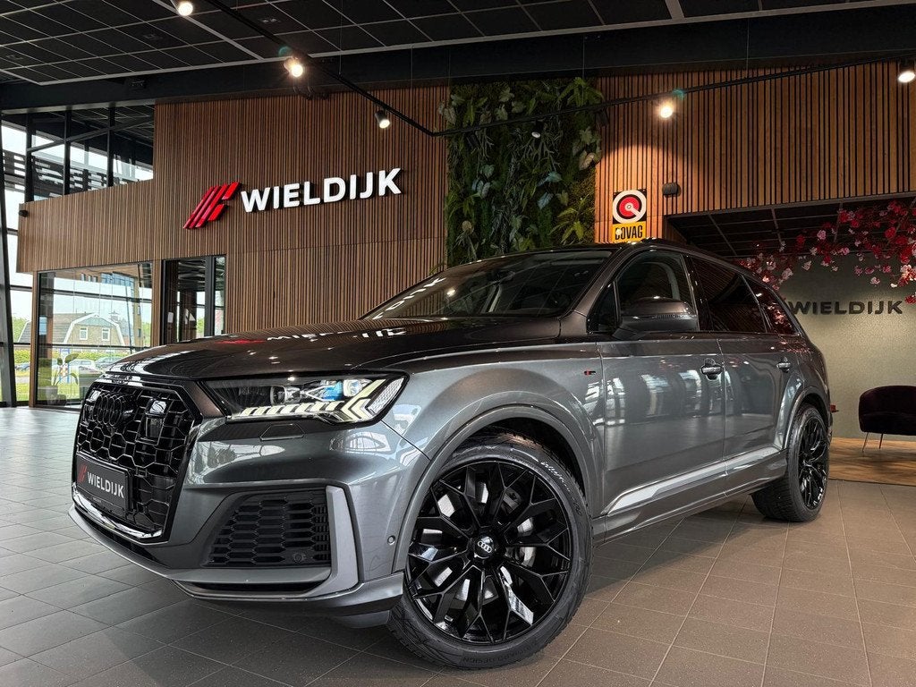 Audi Q7 55 TFSI e quattro Pro Line Plus S linePano elek trek, Automaat, 14 kWh, Gebruikt, Euro 6