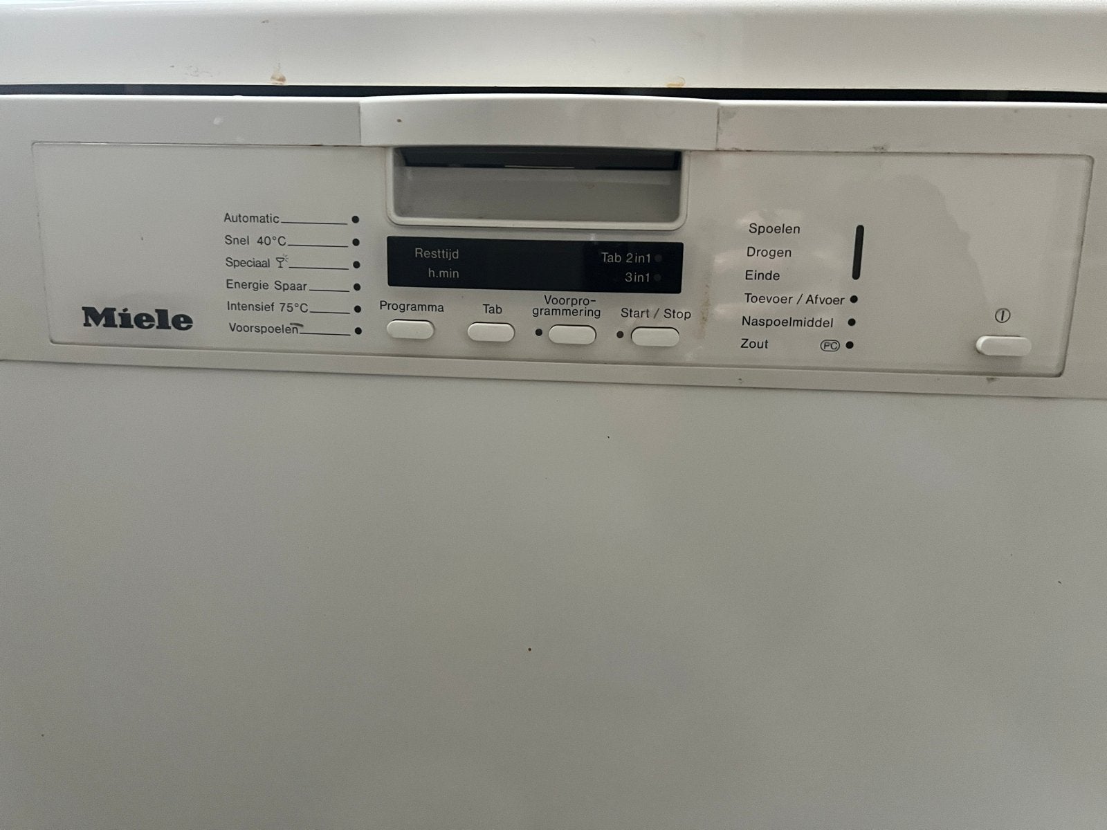 Miele G 1320 SC Vrijstaande Vaatwasser - Gebruikt, Witgoed en Apparatuur, Vaatwasmachines, Ophalen, Gebruikt, 60 cm of meer, Eco programma