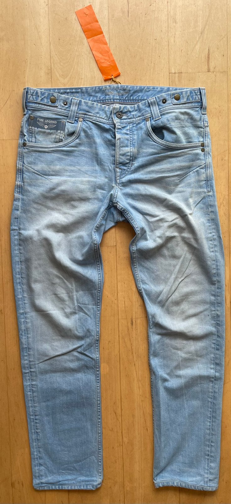 PME Legend Skyhawk jeans spijkerbroek blauw W33 L34, Kleding | Heren, Ophalen of Verzenden, Zo goed als nieuw, Blauw, W33 - W34 (confectie 48/50)